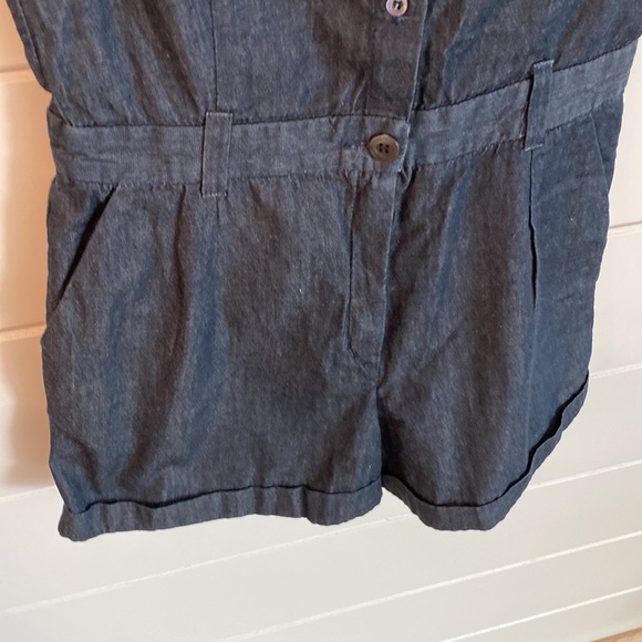 Alexander McQueen McQ Denim Romper Jumpsuit - Picture 4 of 9